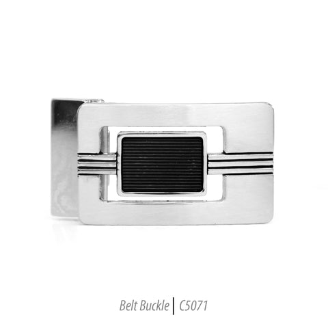 Ferrecci Men's Stainless Steel Removable Belt Buckle - C5071