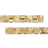 Luxury Paisley Tapestry Gold Bow Tie - FHYINC