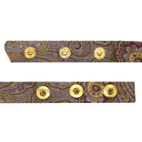 Luxury Paisley Tapestry Lavender Bow Tie - FHYINC