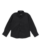 Boys Premium Cotton Blend Dark Colored Dress Shirts - FHYINC best men's suits, tuxedos, formal men's wear wholesale