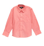Ferrecci Boys Cotton Blend Coral Dress Shirt - FHYINC best men's suits, tuxedos, formal men's wear wholesale