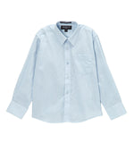 Ferrecci Boys Cotton Blend Light Blue Dress Shirt - FHYINC best men's suits, tuxedos, formal men's wear wholesale
