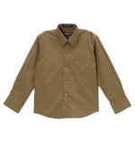 Ferrecci Boys Cotton Blend Olive Dress Shirt - FHYINC best men's suits, tuxedos, formal men's wear wholesale