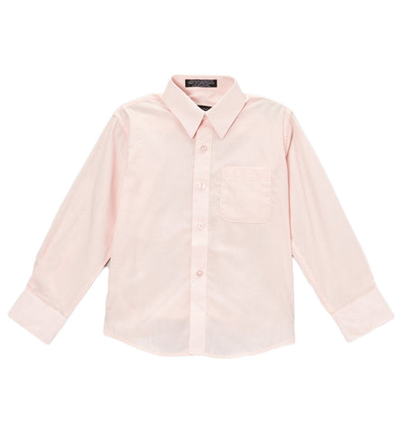 Ferrecci Boys Cotton Blend Light Pink Dress Shirt