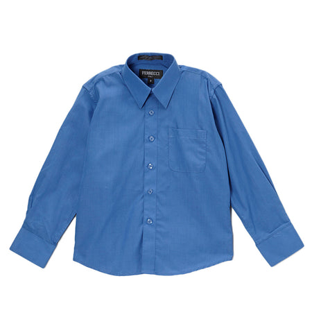 Ferrecci Boys Royal Blue Dress Shirt