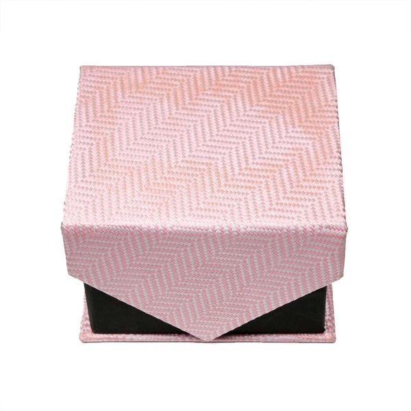 Men's Pink Geometric Pattern Design 4-pc Necktie Box Set - FHYINC best men's suits, tuxedos, formal men's wear wholesale