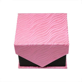 Men's Pink on Pink Wavy Pattern Design 4-pc Necktie Box Set - FHYINC best men's suits, tuxedos, formal men's wear wholesale