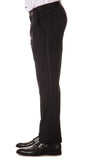 CROMWELL Slim Fit Black Tuxedo Dress Pants - FHYINC best men's suits, tuxedos, formal men's wear wholesale