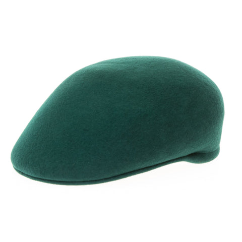Classic Premium Wool Hunter Green English Hat