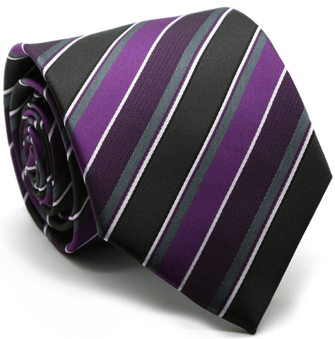 Premium Striped & Diamond Patterned Ties