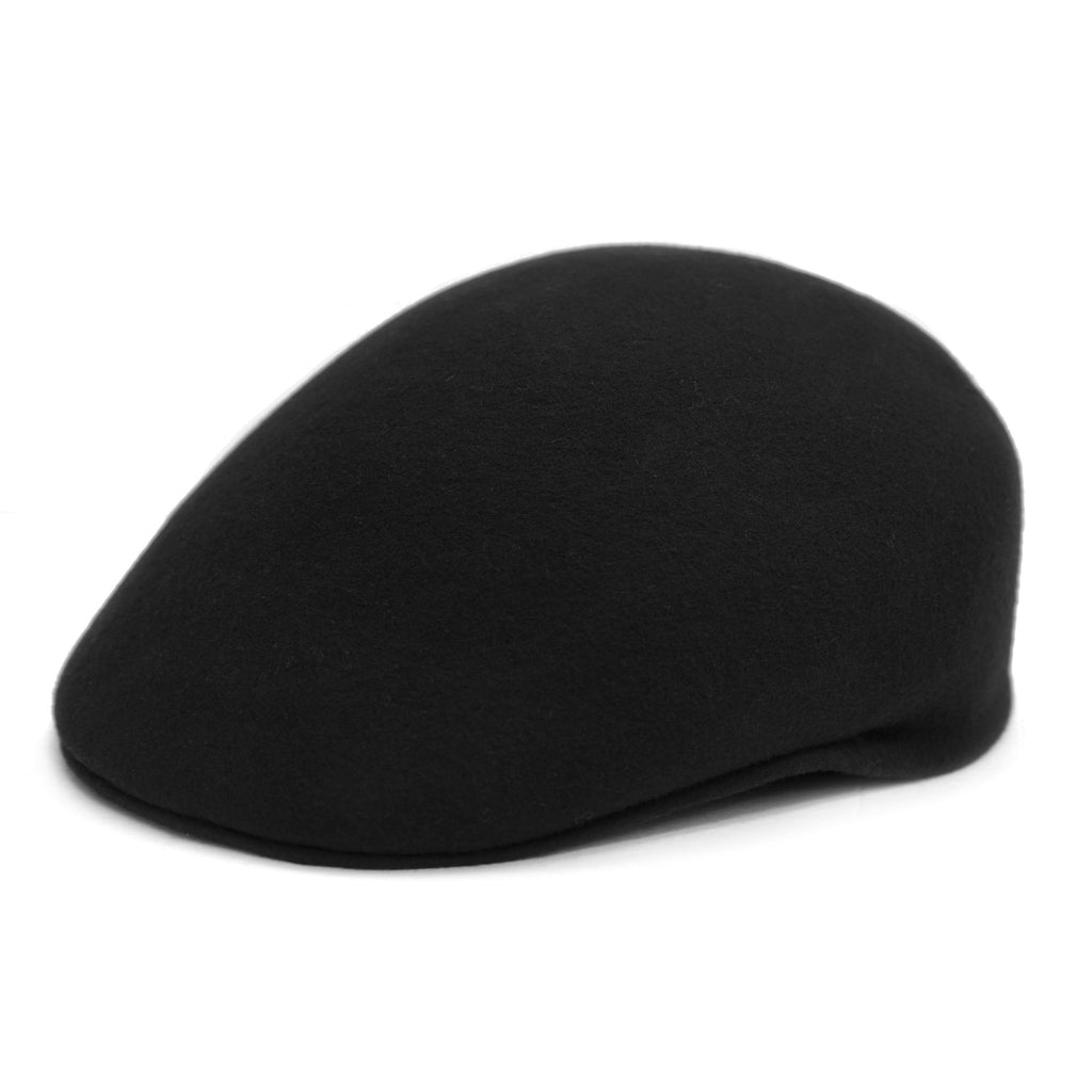 Classic Premium Wool Black English Hat - FHYINC