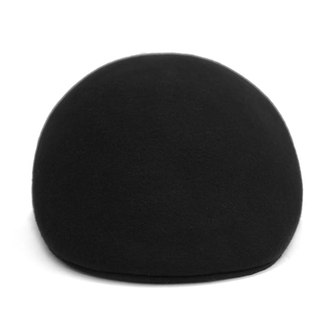 Classic Premium Wool Black English Hat