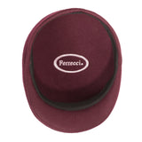 Classic Premium Wool Burgundy English Hat - FHYINC