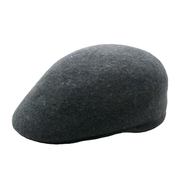 Classic Premium Wool Charcoal English Hat - FHYINC