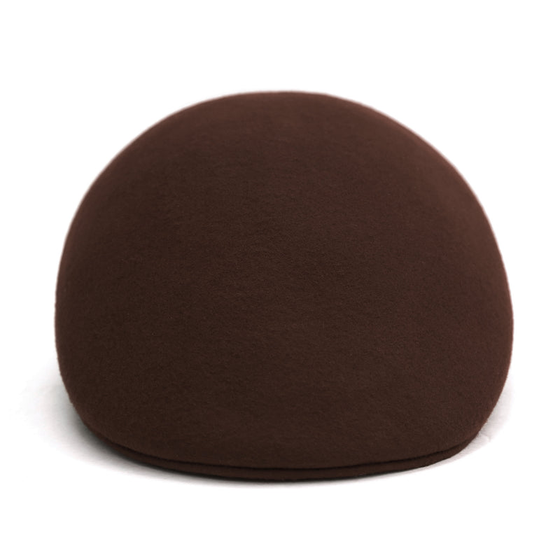 Classic Premium Wool Chocolate English Hat - FHYINC