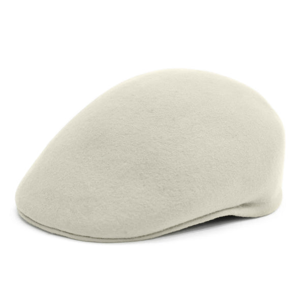 Classic Premium Wool Off White English Hat - FHYINC