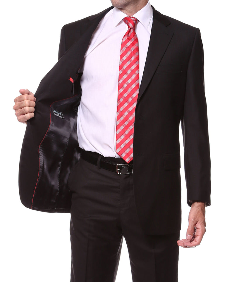 Black Gold Button Regular Fit Blazer - FHYINC best men's suits, tuxedos, formal men's wear wholesale