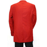 Red Gold Button Regular Fit Blazer - FHYINC best men's suits, tuxedos, formal men's wear wholesale