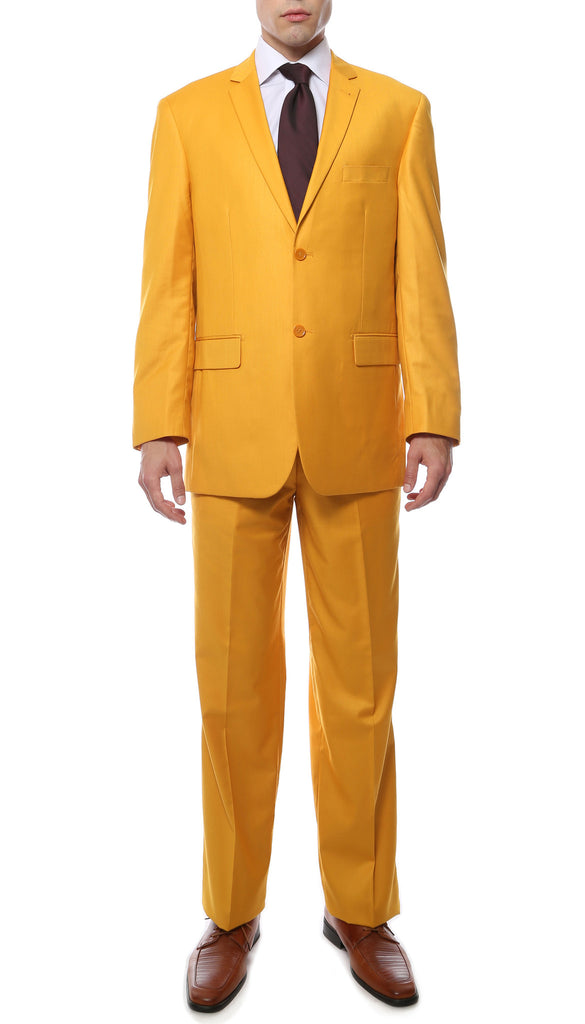 Premium FE28001 Mango Regular Fit Suit - FHYINC best men