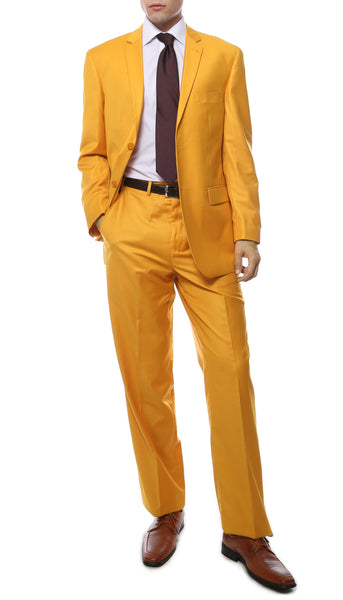 Premium FE28001 Mango Regular Fit Suit - FHYINC best men's suits, tuxedos, formal men's wear wholesale