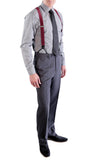 Charcoal Regular Fit Suit - 2PC - FORD - FHYINC best men's suits, tuxedos, formal men's wear wholesale