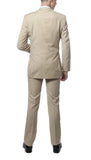 FS22 Mens Tan Regular Fit 2pc Suit - FHYINC best men's suits, tuxedos, formal men's wear wholesale
