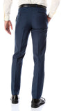 Ferrecci Men's Halo Navy Slim Fit Flat-Front Dress Pants - FHYINC best men's suits, tuxedos, formal men's wear wholesale