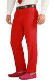 PL1969 Mens Red Slim Fit 2pc Suit - FHYINC best men's suits, tuxedos, formal men's wear wholesale