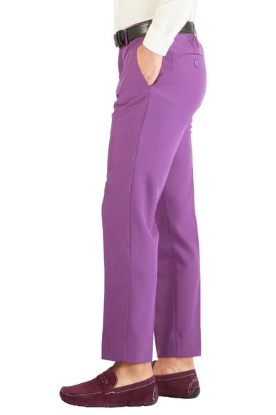 PL1969 Mens Purple Slim Fit 2pc Suit - FHYINC best men's suits, tuxedos, formal men's wear wholesale