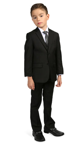Ferrecci Boys JAX JR 5pc Suit Set Black