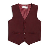 Ferrecci Boys JAX JR 5pc Suit Set Burgundy - FHYINC best men's suits, tuxedos, formal men's wear wholesale
