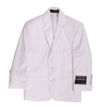Boys White KTUX 3pc Premium Tuxedo Suit - FHYINC best men's suits, tuxedos, formal men's wear wholesale