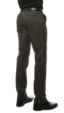 Zonettie Kilo Hunter Green Straight Leg Chino Pants - FHYINC best men's suits, tuxedos, formal men's wear wholesale