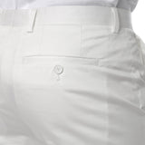 Zonettie Kilo Off White Straight Leg Chino Pants - FHYINC best men's suits, tuxedos, formal men's wear wholesale