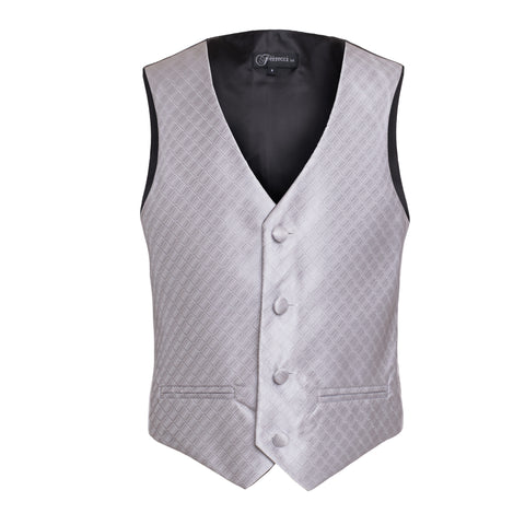 Ferrecci Boys 300 Series Vest Set Silver