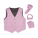 Premium Boys Lavender Diamond Vest 300 Set - FHYINC