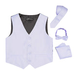 Ferrecci Boys 300 Series Vest Set Lilac - FHYINC best men's suits, tuxedos, formal men's wear wholesale