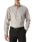 Leo Mens Grey Slim Fit Cotton Dress Shirt - FHYINC best men's suits, tuxedos, formal men's wear wholesale