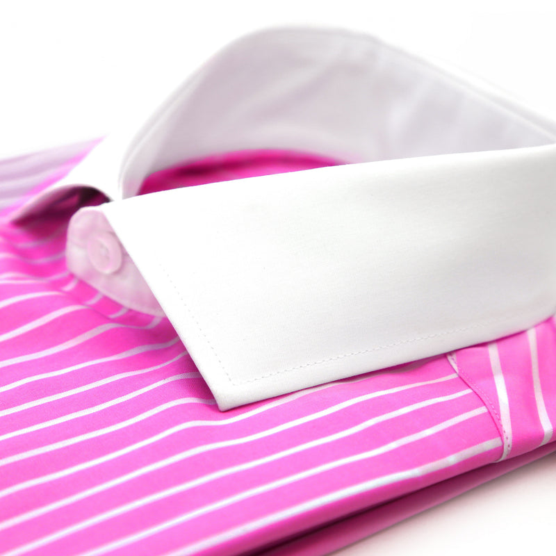The London Slim Fit Cotton Dress Shirt - FHYINC best men's suits, tuxedos, formal men's wear wholesale