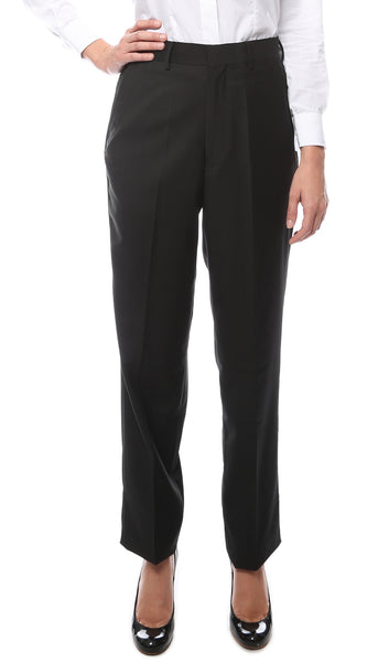 Womens G316 Black Dress Pants - FHYINC best men's suits, tuxedos, formal men's wear wholesale