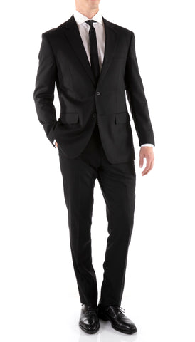 Mason Sand Men's Premium 2pc Premium Wool Slim Fit Suit