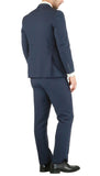 PL1969 Mens Navy Slim Fit 2pc Suit - FHYINC best men's suits, tuxedos, formal men's wear wholesale