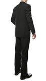 Paul Lorenzo MMTUX Black Regular Fit 2pc Tuxedo - FHYINC best men's suits, tuxedos, formal men's wear wholesale
