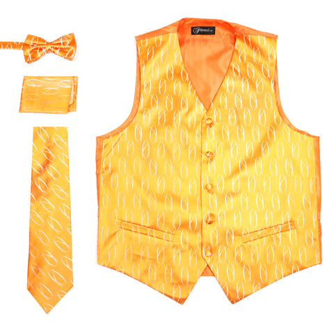 Ferrecci Mens PV100 - Orange Vest Set