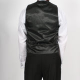Ferrecci Mens PV50-2 Burgundy Black Vest Set - FHYINC best men's suits, tuxedos, formal men's wear wholesale