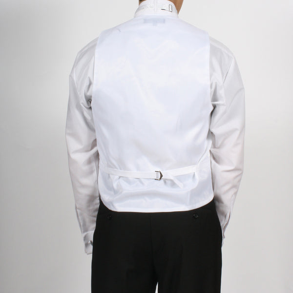 Ferrecci Mens PV50-9 White Vest Set - FHYINC best men's suits, tuxedos, formal men's wear wholesale