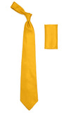 Mango Satin Regular Fit Dress Shirt, Tie & Hanky Set - FHYINC best men's suits, tuxedos, formal men's wear wholesale