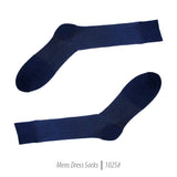 Men's Short Nylon Socks 102S - Navy - FHYINC best men's suits, tuxedos, formal men's wear wholesale