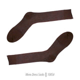 Men's Short Nylon Socks 108S - Brown - FHYINC best men's suits, tuxedos, formal men's wear wholesale