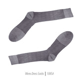 Men's Short Nylon Socks 108S - Grey - FHYINC best men's suits, tuxedos, formal men's wear wholesale